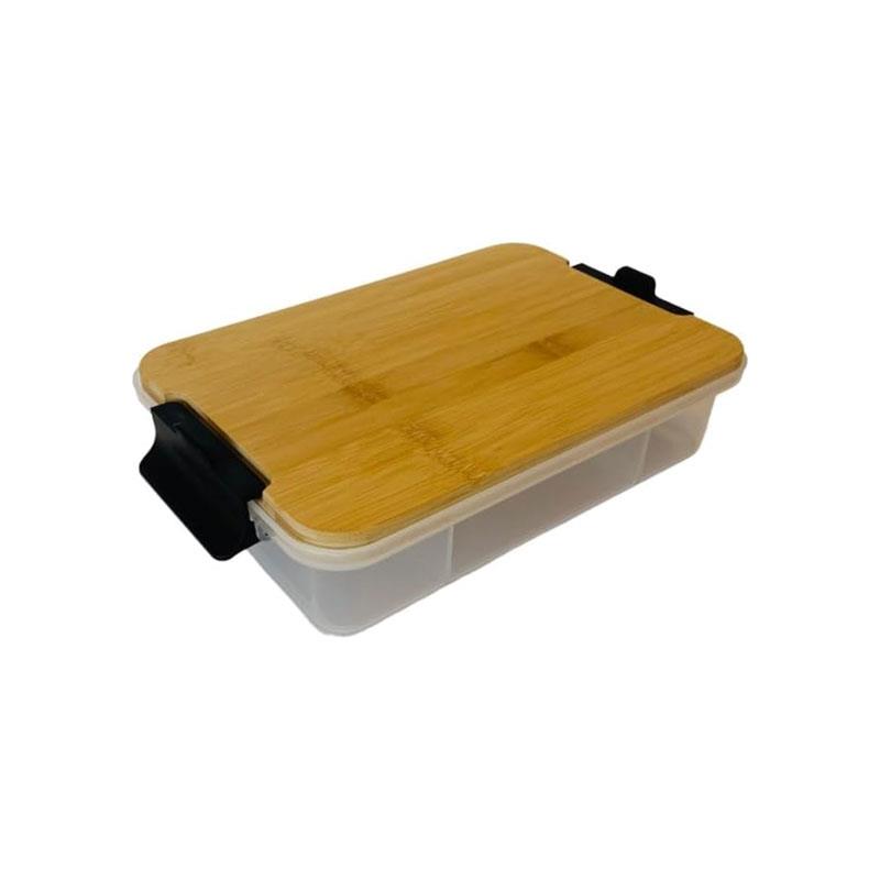 Farberware SnackleBox Serving Bamboo Board And Box Wood 20 x 33cm Brown Main image