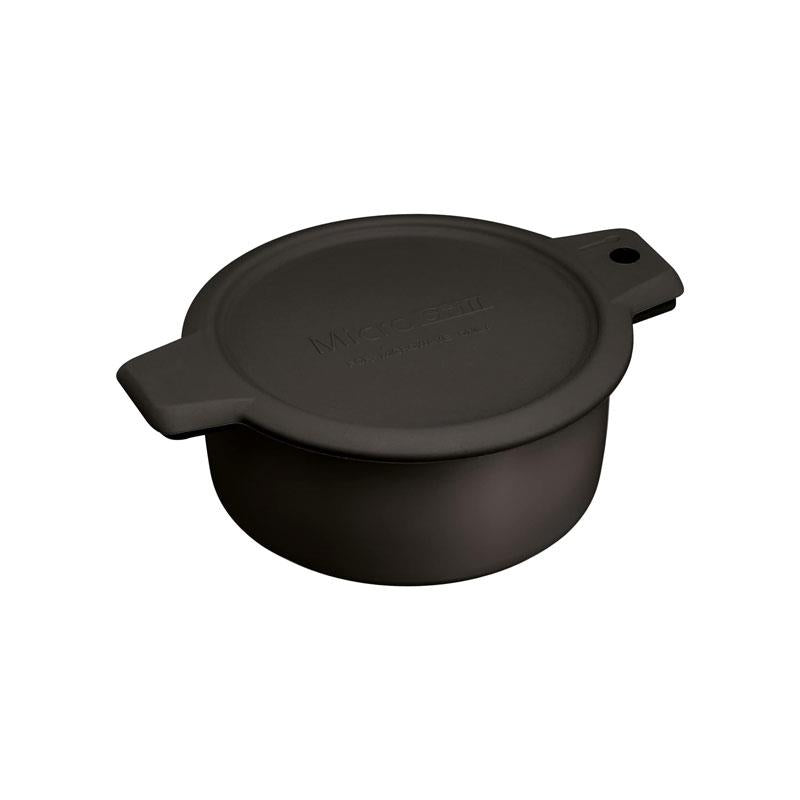 KitchenCraft Microwave Grill Pan And Browning Dish Aluminium 1.5 Litres Black Main image