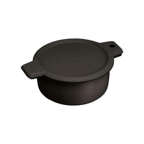 KitchenCraft Microwave Grill Pan And Browning Dish Aluminium 1.5 Litres Black