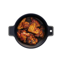 KitchenCraft Microwave Grill Pan And Browning Dish Aluminium 1.5 Litres Black