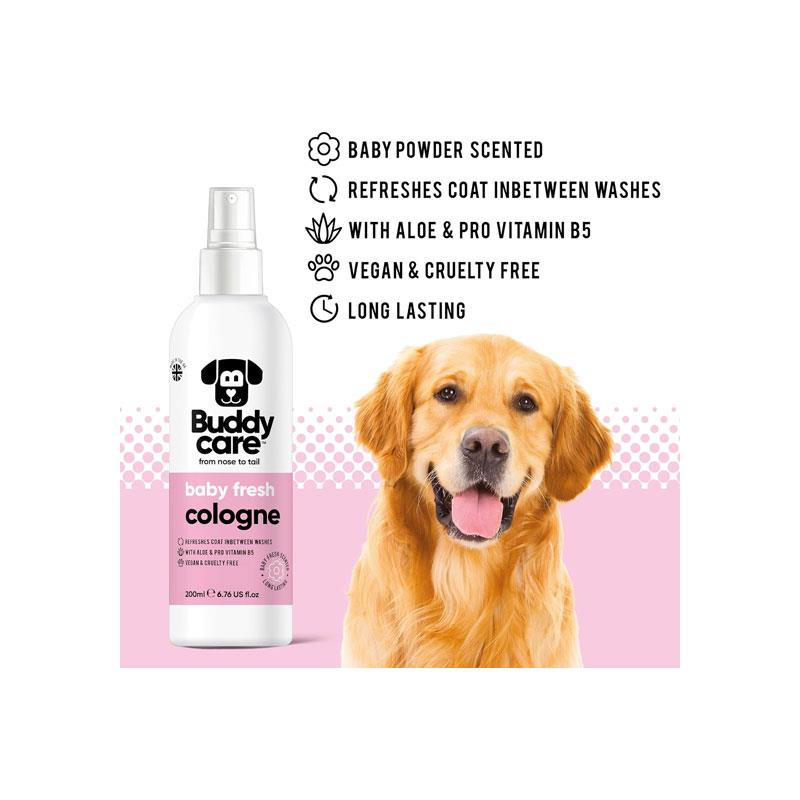 Buddycare Dog Cologne Baby Fresh Scent 200ml Secondary image