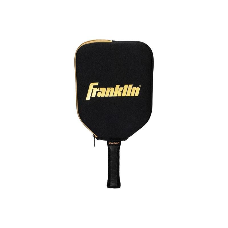 Franklin Single Pickleball Paddle Cover Black/Gold Main image
