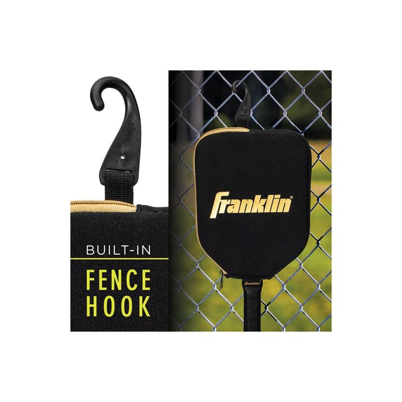 Franklin Single Pickleball Paddle Cover Black/Gold Secondary image