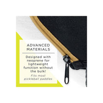 Franklin Single Pickleball Paddle Cover Black/Gold