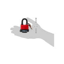 Hilka Tools Weather Resistant Keyed Alike Padlock 40mm 2 Piece Red