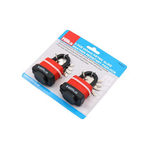 Hilka Tools Weather Resistant Keyed Alike Padlock 40mm 2 Piece Red