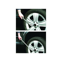 Hilka Tools RAC Extending Wheel Wrench With Double Ended Reversible Socket 17mm And 19mm Silver