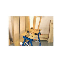 Draper Fold Down Workbench 605 x 640 x 785mm Blue/Brown