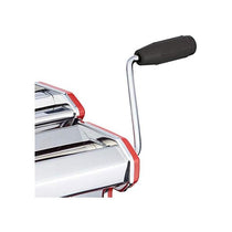 KitchenCraft World of Flavours Pasta Maker Machine Stainless Steel Red