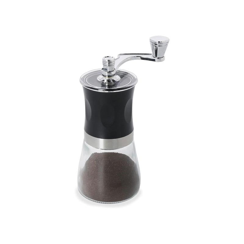 La Cafetiere Manual Hand Coffee Beans Grinder Glass Black