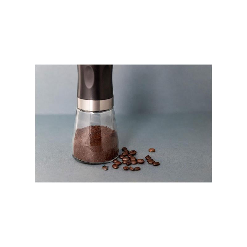 La Cafetiere Manual Hand Coffee Beans Grinder Glass Black