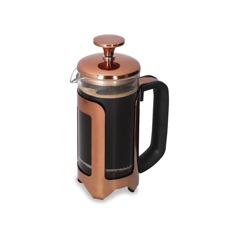 La Cafetiere Roma French Press 3 Cup Glass Stainless Steel 350ml Copper Main image