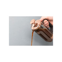 La Cafetiere Roma French Press 3 Cup Glass Stainless Steel 350ml Copper