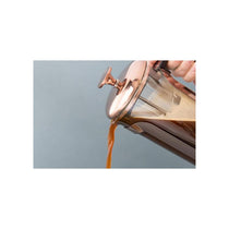 La Cafetiere Roma French Press 3 Cup Glass Stainless Steel 350ml Copper