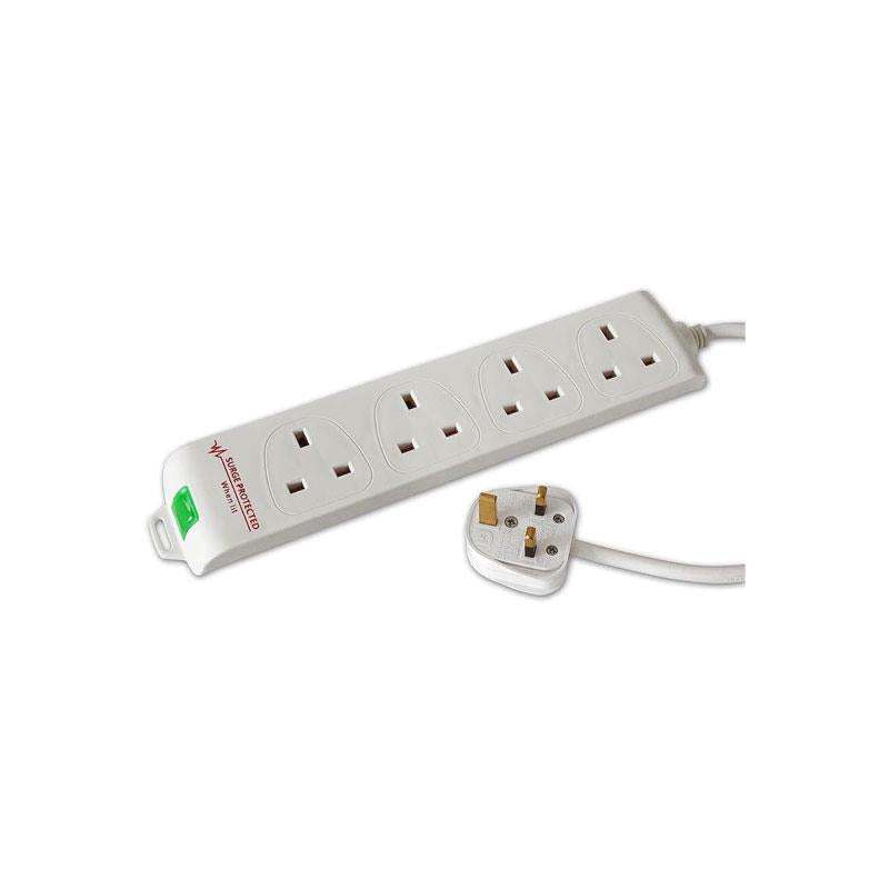 Tacima 4 Way Surge Protection Mains Extension Lead 5M Main image