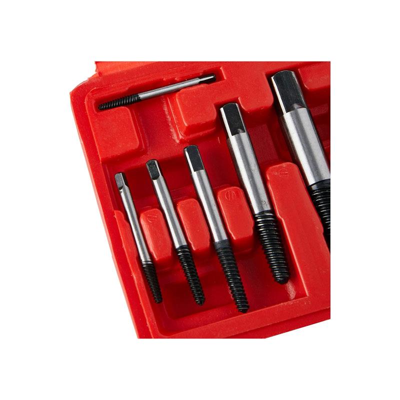 Hilka Tools Stud Screw Extractor Set High-Grade Tool Steel In Carry Case 8 Pieces