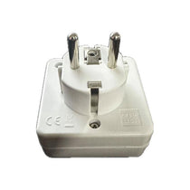 Value Range Travel Adaptor UK To Europe UK 3 Pin To Continental 2 Pin Adaptor White