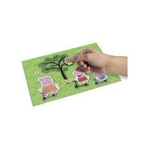 John Adams Peppa Pig Fuzzy-Felt Drawer Set Mix And Match Felt Pieces To Create Your Very Own Peppa Pig Pictures ! Multicolour