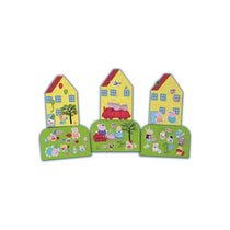John Adams Peppa Pig Fuzzy-Felt Drawer Set Mix And Match Felt Pieces To Create Your Very Own Peppa Pig Pictures ! Multicolour