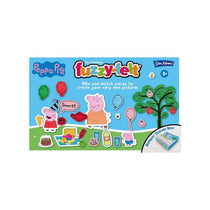 John Adams Peppa Pig Fuzzy-Felt Drawer Set Mix And Match Felt Pieces To Create Your Very Own Peppa Pig Pictures ! Multicolour
