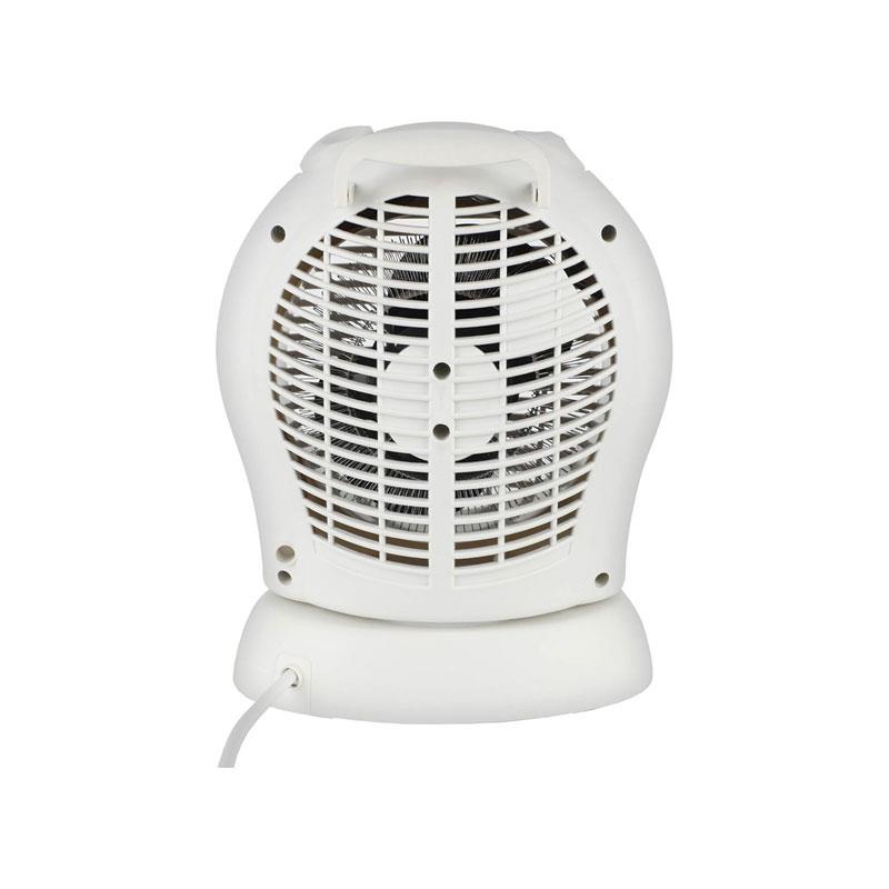 Igenix Oscillating Fan Heater 2000W 2 Heat Settings Tip-Over Safety Protection Overheat Protection White