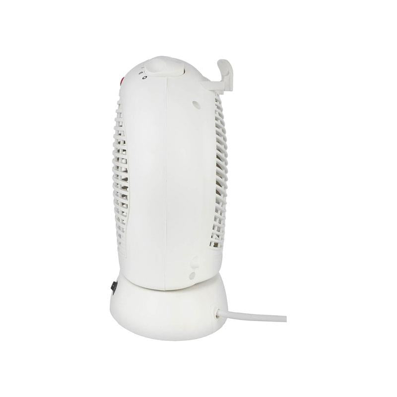Igenix Oscillating Fan Heater 2000W 2 Heat Settings Tip-Over Safety Protection Overheat Protection White