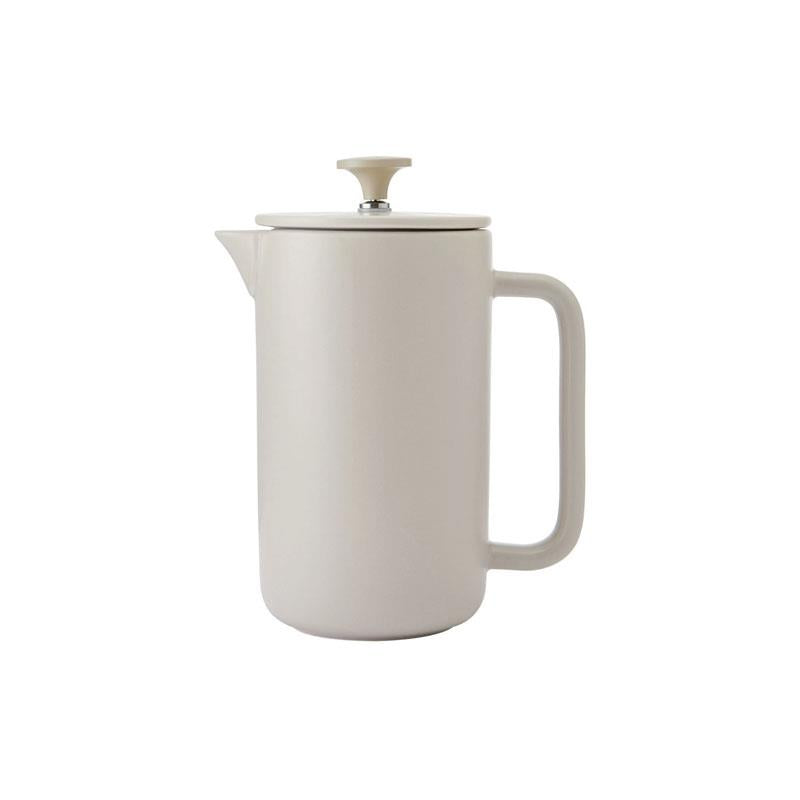 La Cafetiere Arezzo 8 Cup Cafetiere French Press Coffee Maker Large 1 Litre Latte Cream Main image