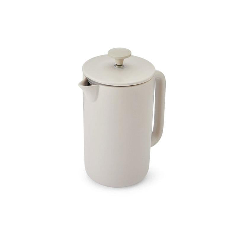 La Cafetiere Arezzo 8 Cup Cafetiere French Press Coffee Maker Large 1 Litre Latte Cream