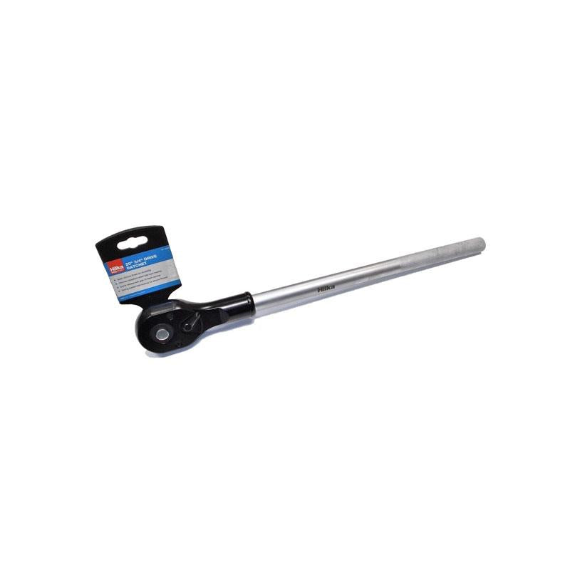 Hilka Tools 20 Inch 3/4 Inch Drive Ratchet Chrome Vanadium Steel Silver Main image