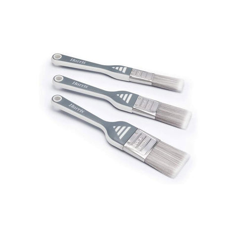 Harris Seriously Good Walls And Ceilings No Loss Paint Brushes 1 Inch 1.5 Inch 2 Inch 3 Brush Pack