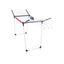 Leifheit Pegasus 200 Solid Comfort Standing Clothes Airer 20m Clothes Horse With Hangers And Peg Bag White