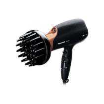 Panasonic Nanoe Portable Hair Dryer 2000W With Diffuser Quick Dry And Styling Nozzle Visibly Improved Shine Rose Gold