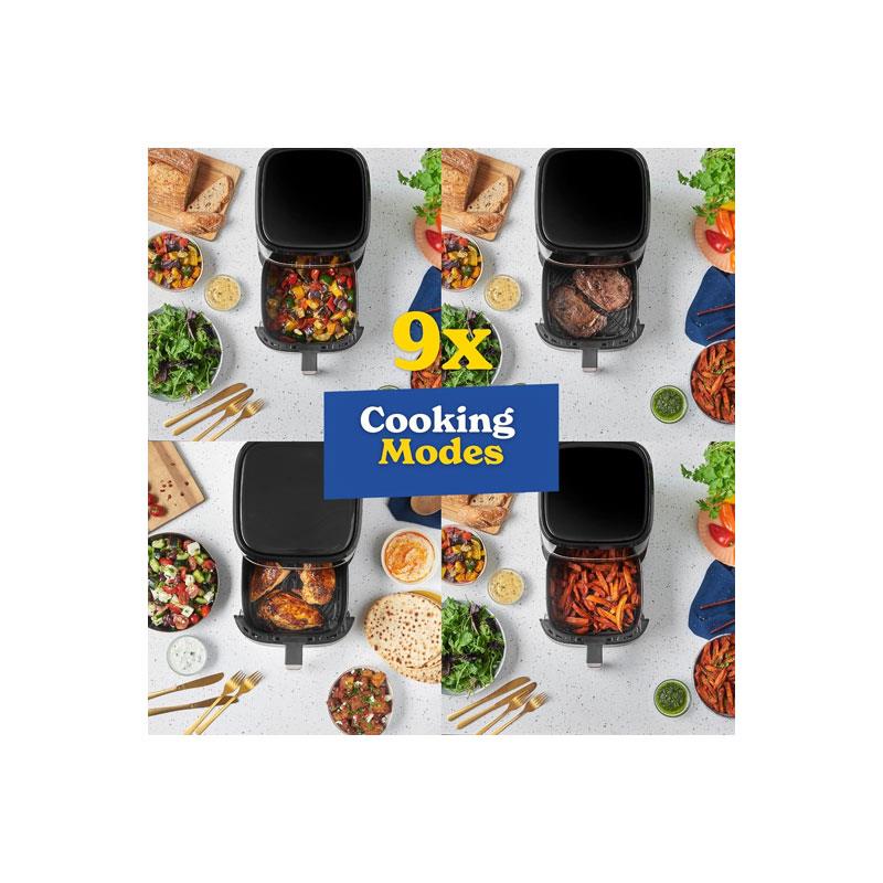 Russell Hobbs Satisfry 9 In 1 Digital Air Fryer 1300W 4.3 Litres Black