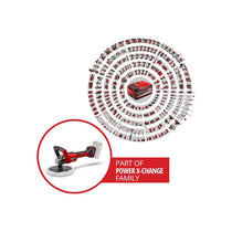 Einhell CE-CP 18/180 Li E-Solo 18V Power X-Change Brushless Cordless Polishing/Sanding Machine Buffer Bare Unit Red