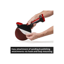 Einhell CE-CP 18/180 Li E-Solo 18V Power X-Change Brushless Cordless Polishing/Sanding Machine Buffer Bare Unit Red