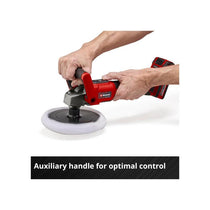 Einhell CE-CP 18/180 Li E-Solo 18V Power X-Change Brushless Cordless Polishing/Sanding Machine Buffer Bare Unit Red