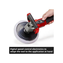 Einhell CE-CP 18/180 Li E-Solo 18V Power X-Change Brushless Cordless Polishing/Sanding Machine Buffer Bare Unit Red