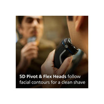 Philips Shaver 3000 Series Wet & Dry Electric Cordless Shaver Pop-up Beard Trimmer SkinProtect Technology Travel Pouch Space Grey