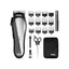 Wahl Power Clipper Cord/Cordless Men's Hair Clipper Advanced Lithium 15 Minute Quick Charge With Attachments Haircutting Kit Black