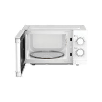 Igenix Manual Solo Microwave 5 Power Levels Defrost Setting 35 Minute Timer Push Button Door 800W 20 Litres White