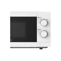 Igenix Manual Solo Microwave 5 Power Levels Defrost Setting 35 Minute Timer Push Button Door 800W 20 Litres White