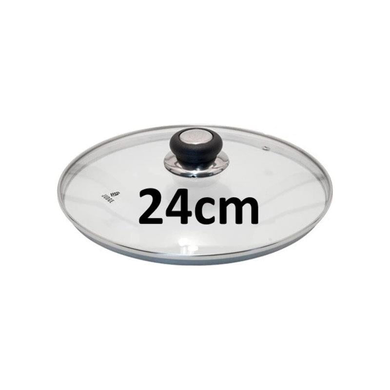 Judge Vista Spare Saucepan Glass Lid For Pans 24cm Silver Main image