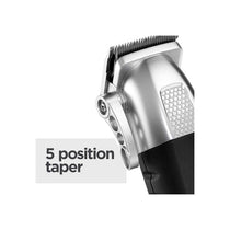 BaByliss Lithium Power Cordless Hair Clippers Quick Charge Taper Level 0.5-25mm 8 Comb Guides (0.8-25mm) Storage Bag Black
