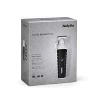 BaByliss Lithium Power Cordless Hair Clippers Quick Charge Taper Level 0.5-25mm 8 Comb Guides (0.8-25mm) Storage Bag Black