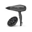 BaByliss Power Light Hair Dryer 2000W With Diffuser 3 Heat 2 Speed Settings High-Speed Airflow Black