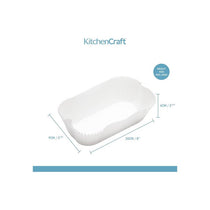 KitchenCraft Loaf Tin Liners Non Stick Cake And Bread Tin Paper Pack of 40 White