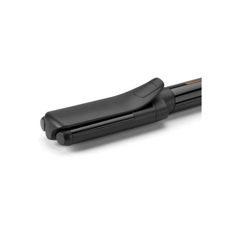 BaByliss 9000 Cordless Wavre Curling Tongs Triple Barrel Ceramic 3 Temperature Settings 180 Degrees Celsius Black