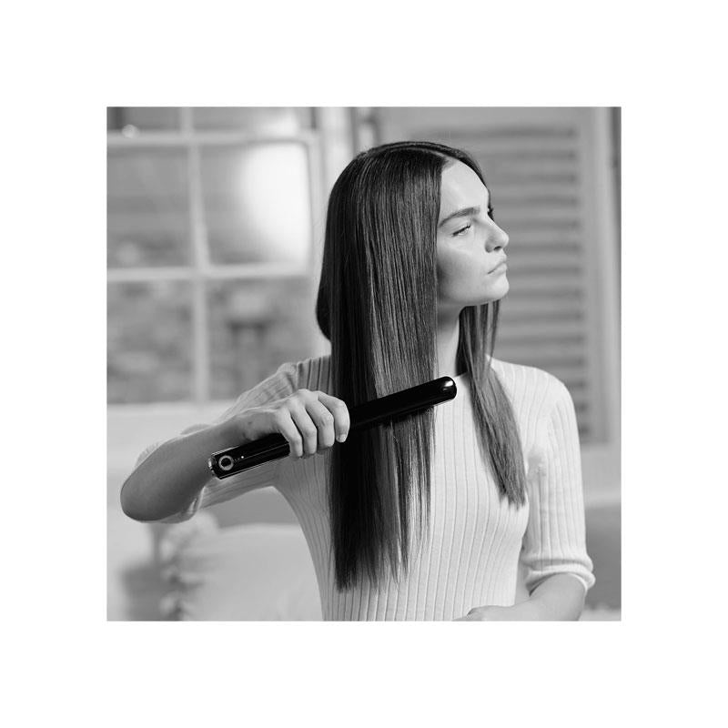 BaByliss 9000 High-Performance Cordless Hair Straightener Ceramic Floating Plates Up To 200C Lithium Power Black