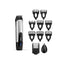 BaByliss Lithium Power Beard Trimmer Cordless Grooming Kit Nose And Ear Trimmer 14 Cutting Lengths 0.5–10mm Stainless Steel Blades Black