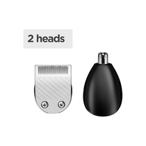 BaByliss Lithium Power Beard Trimmer Cordless Grooming Kit Nose And Ear Trimmer 14 Cutting Lengths 0.5–10mm Stainless Steel Blades Black